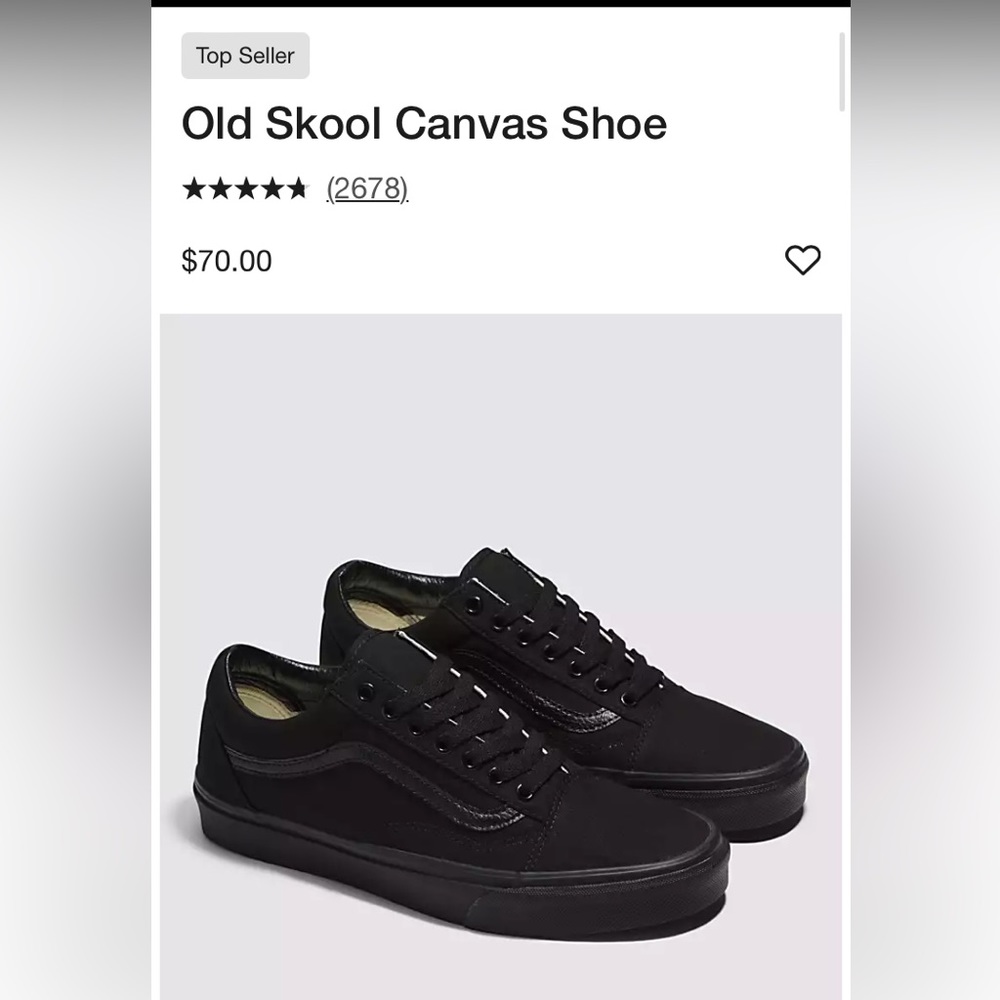 Old Skool Canvas Shoe